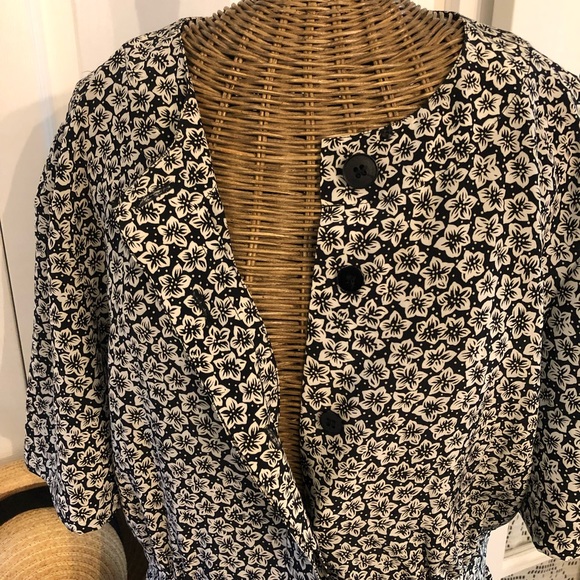 Stunning Retro Liz Claiborne Dress , Sz 12 - Picture 10 of 12